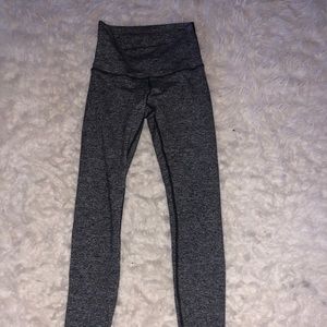 Heathered Grey Lululemon Leggings